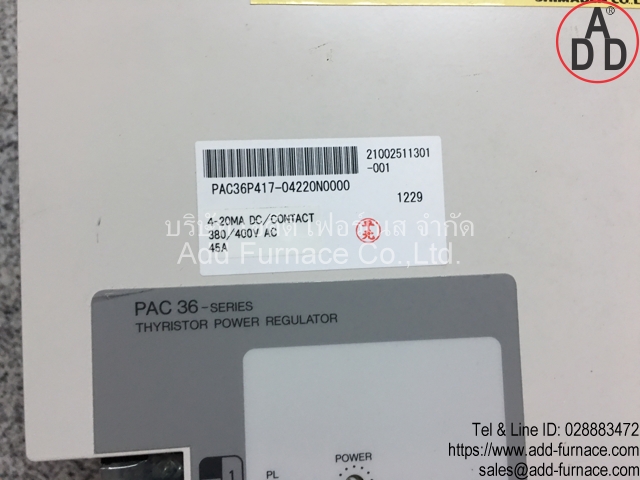 PAC36P417-04220N0000 | Shimaden Thyristor Power Regulator (5)